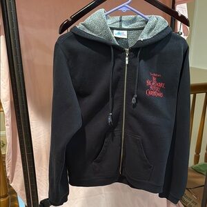 Nightmare Before Christmas Hoodie with Logo on front/Jack Skellington on back